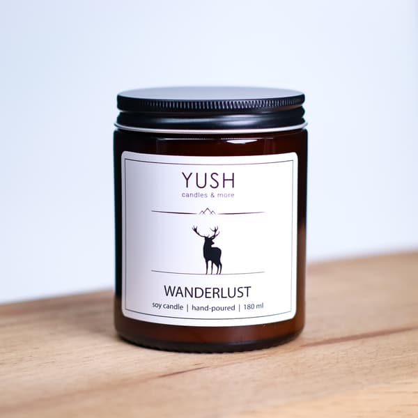 Wanderlust - SOJALYS SOLBÆR, BERGAMOT, ÆBLE - YUSH - 180ml
