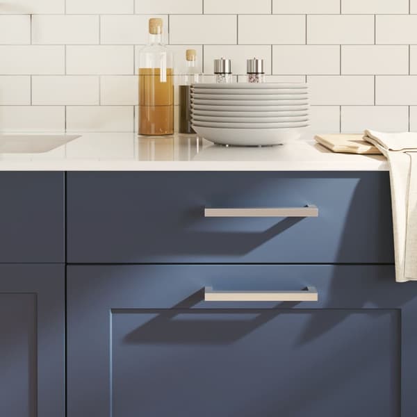 vidaXL skabsgreb 20 stk. sølv 160 mm rustfrit stål