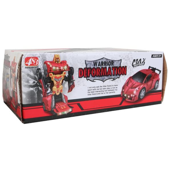 Transformer-robottiauto keltainen