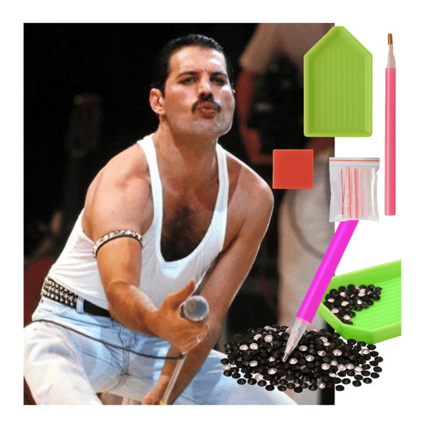 DIAMANTMOSAIK - FREDDIE MERCURY