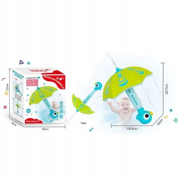 Interaktiv regnparaply badleksak 3+ 52123