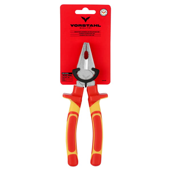 Isoleret universal kombinationstang VDE CrV STÅL 180mm Vorstahl