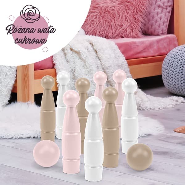 Rose Candyfloss Bowlingsæt 41102