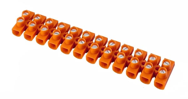 Termoplastisk gängad kopplingsplint LTF12-10.0 orange, standard