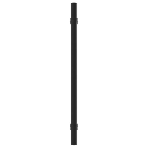 vidaXL skabsgreb 10 stk. sort 192 mm rustfrit stål