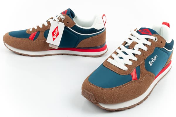 Lee Cooper Memory Pu Mesh Herr Bruna [LCW-26-03-4122M] storlek 45