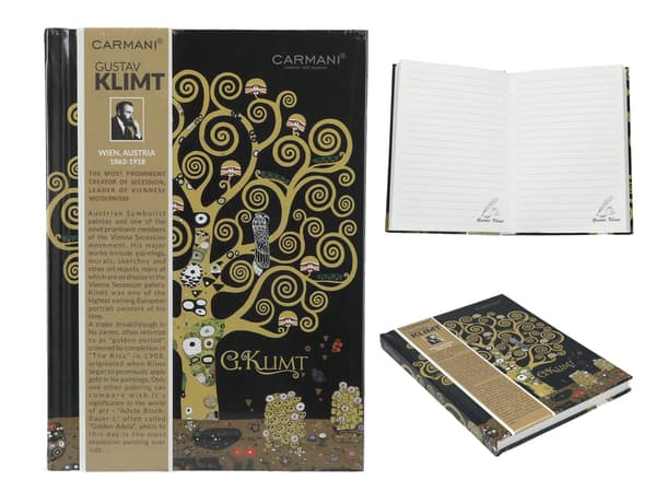 Carmani, notesbog - Gustav Klimt/Livets træ