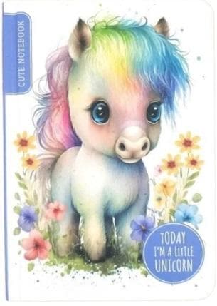 Notesbog A6/64K Unicorn FRESH line