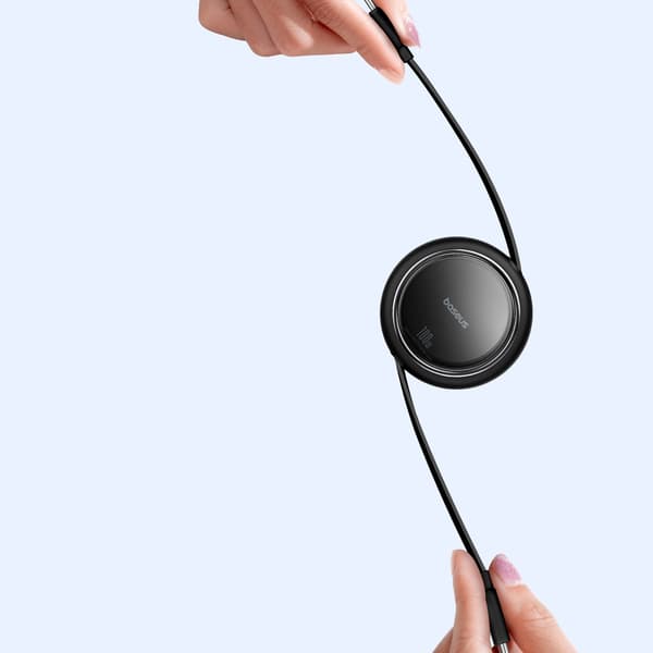 Baseus Free2Draw-kabel, USB C, mini, sort 1 stk.