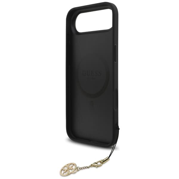 Guess 4G Charms Collection MagSafe-etui til iPhone Air, sort