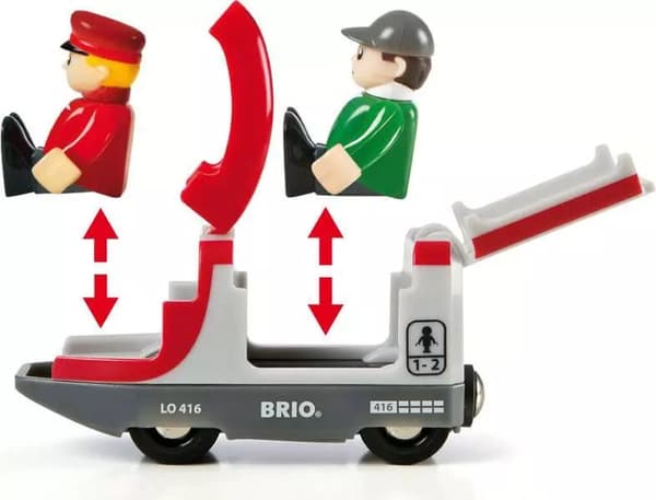 Brio World Stort Passagertogsæt