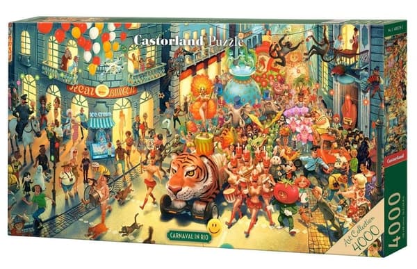 Puzzle 4000 Karnevaali Riossa