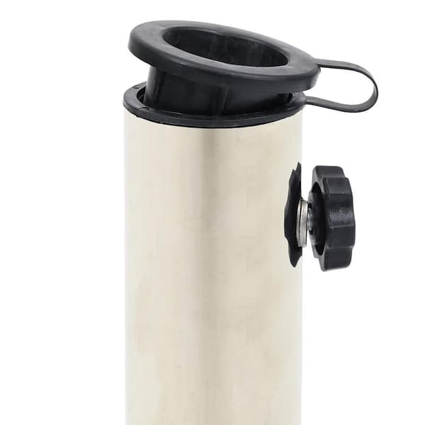 vidaXL paraplystativ sort 40x28x4 cm granit