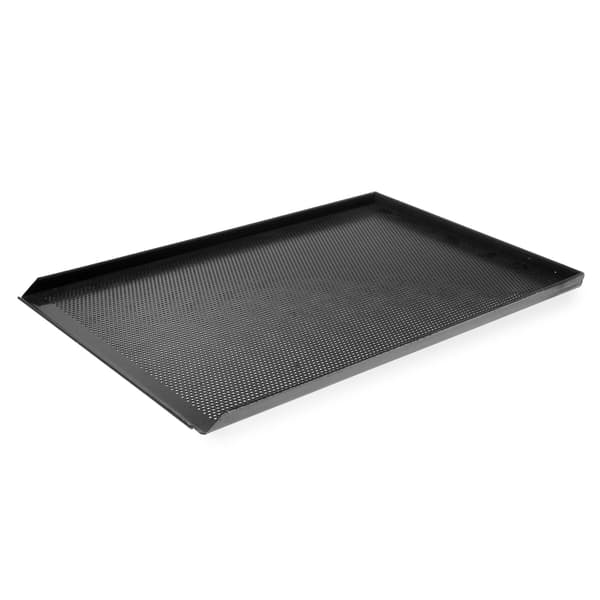 Perforeret bageplade, 60x40cm, 3 teflonkanter - Hendi 808221