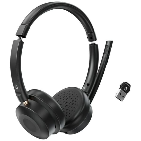 Creative Chat Langattomat Bluetooth-kuulokkeet Mikrofonilla Musta