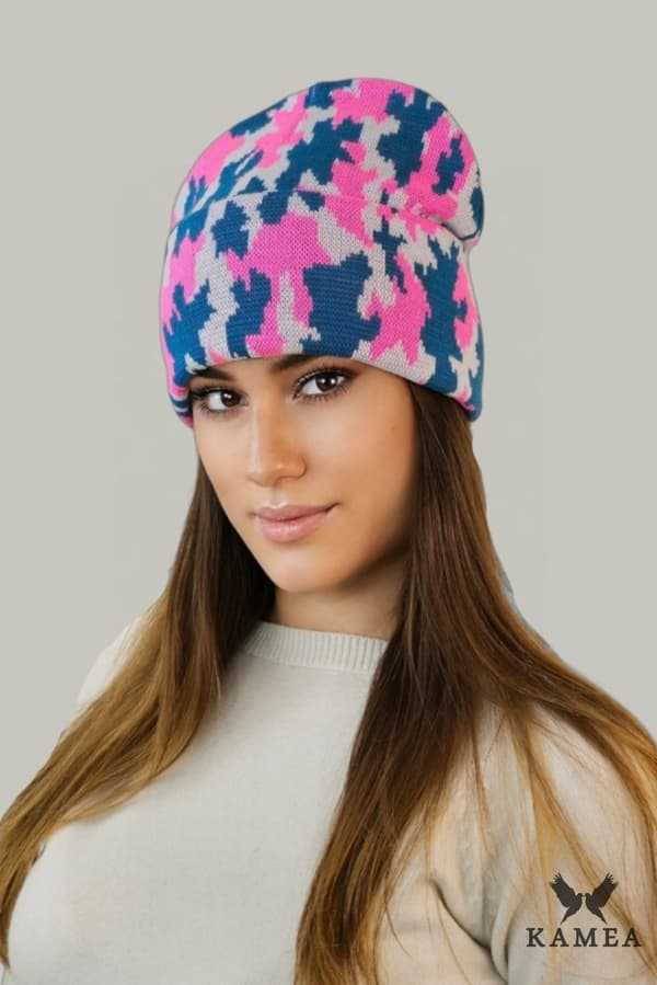 VENTURA vintercamo hue, turkis farve