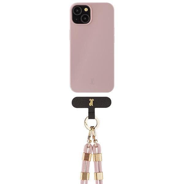 Just Elegance 2-i-1 MagSafe-etui til iPhone 15 – lyserødt