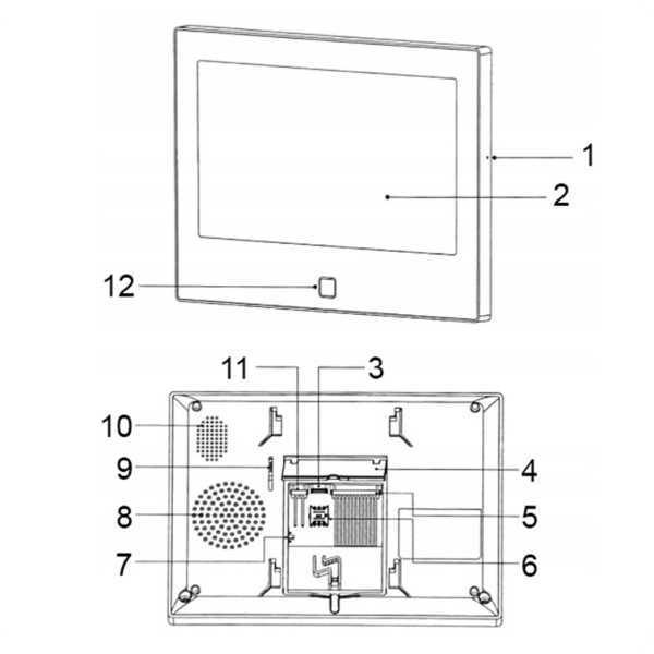 H700 WiFi + 4G Tuya Smart Larmsystem