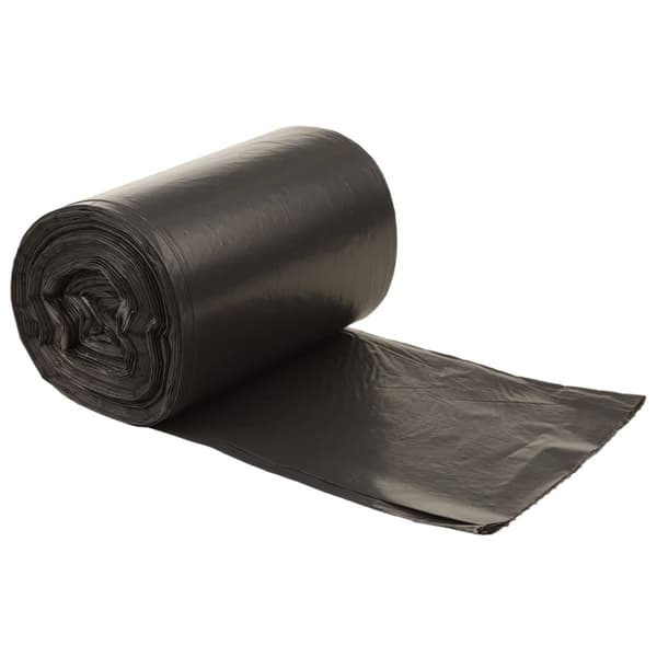 vidaXL affaldssække, 250 stk., sorte, 60 l