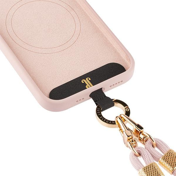 Just Elegance 2-i-1 MagSafe-etui til iPhone 15 – lyserødt