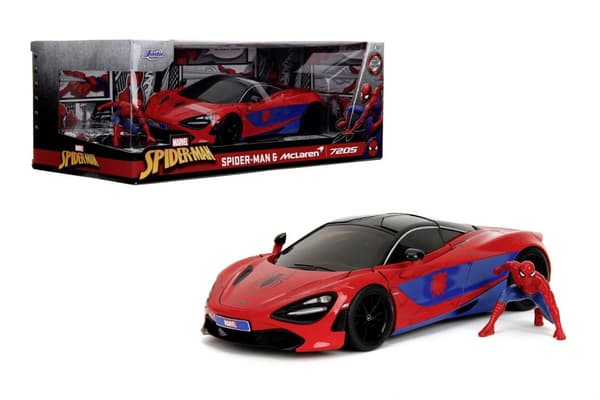 Jada Spider-Man McLaren 1:24+ figur