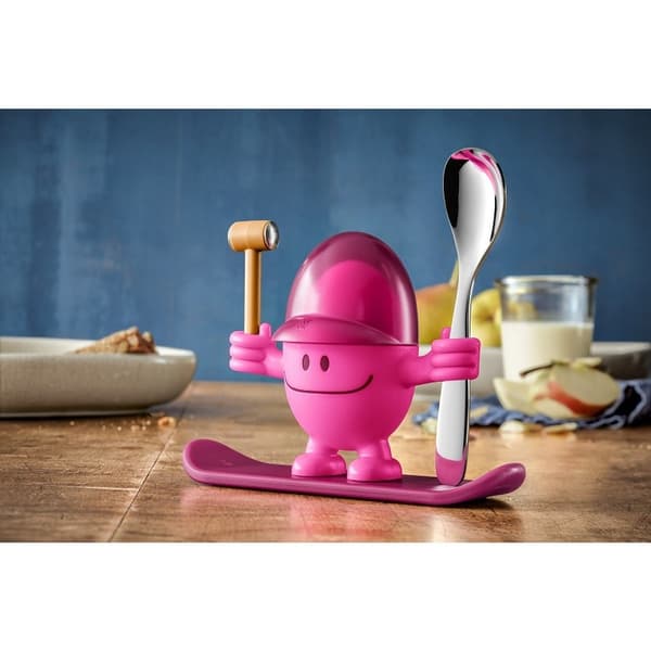 McEgg Äggkopp med Sked, Rosa / WMF