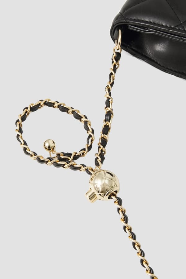 Valentino Sort Ocarina Flap Taske