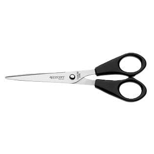 Kontorsaks 15 cm sort