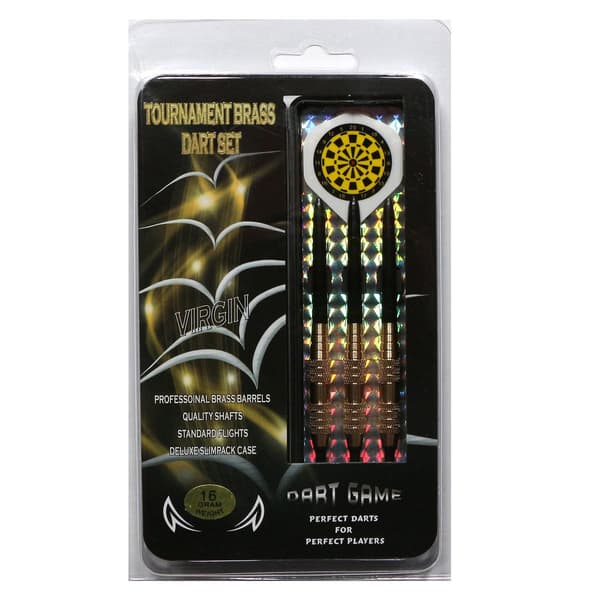 MASTER Virgin Brass dartpile 3 stk. - softip 16g