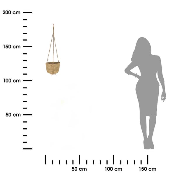 Roikkuva boheemi kukkateline 20 cm