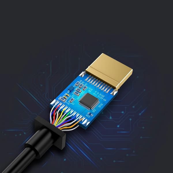 Mini DisplayPort - HDMI FHD 1080p -sovitin - musta