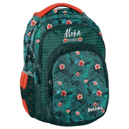 BeUniq Orange Aloha Skolryggsäck för Barn