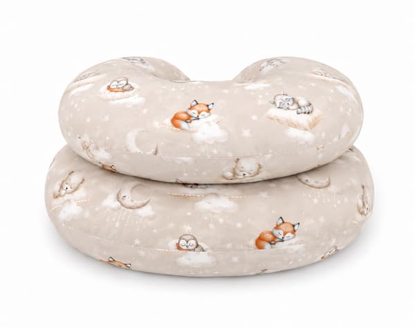 Bomullsörngott för graviditetskudde typ C - Twinkle Woodland