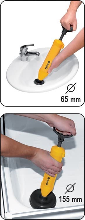 Viemärin puhdistuspumppu 55505 VOREL