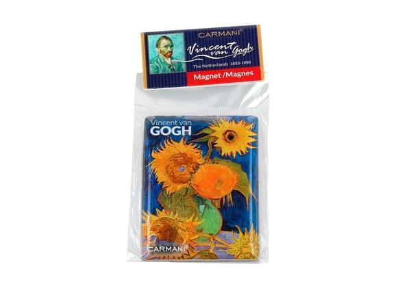 Magnet - V. van Gogh, Solrosor 2 (CARMANI)