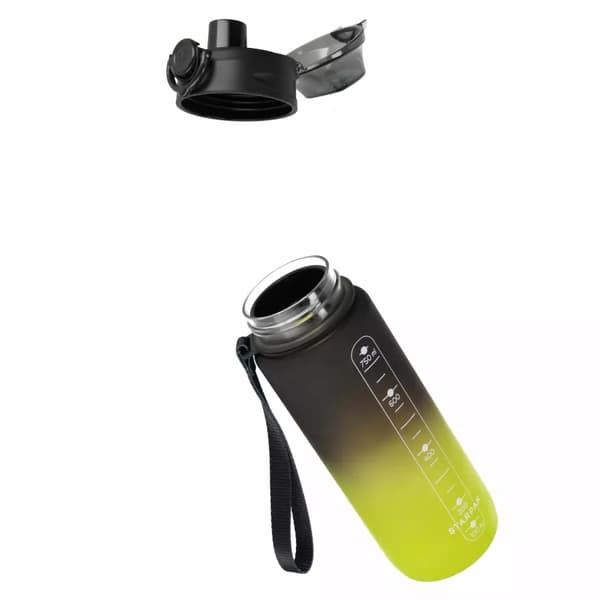 FLASKE 750ML GRØN-SORT STK PB 7361