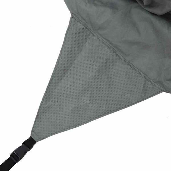 vidaXL campingvognsovertræk, grå, 610x250x220 cm