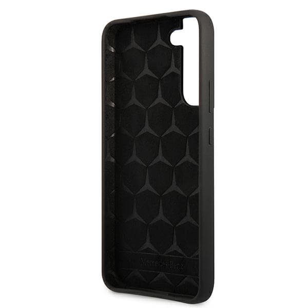 Mercedes Silikone Line Etui til Galaxy S22+, Sort
