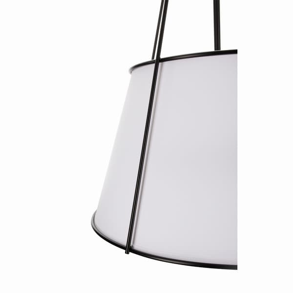 AMBER sort linnedlampe