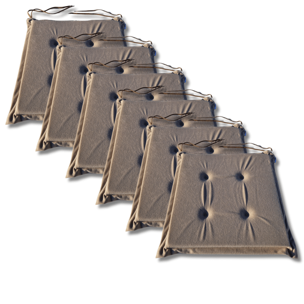 Stolsdynor 40x40x3 cm 1009 - set om 4