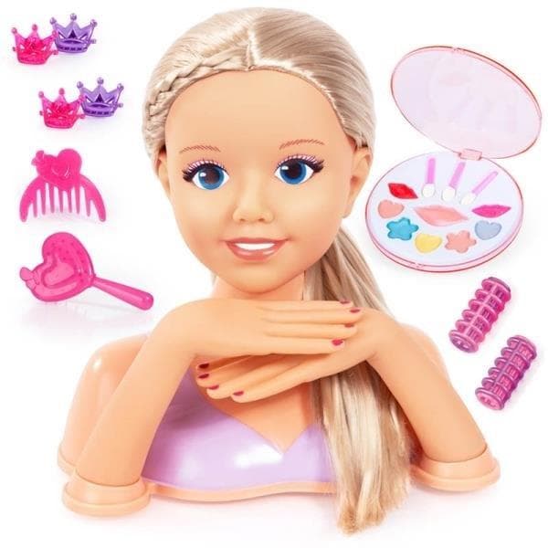 Stylinghoved med kosmetik