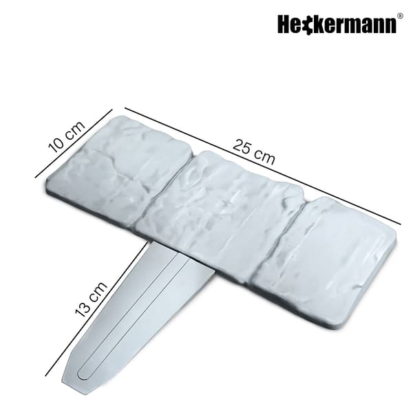 Heckermann H-250 vaaleanharmaa puutarhapaalisade