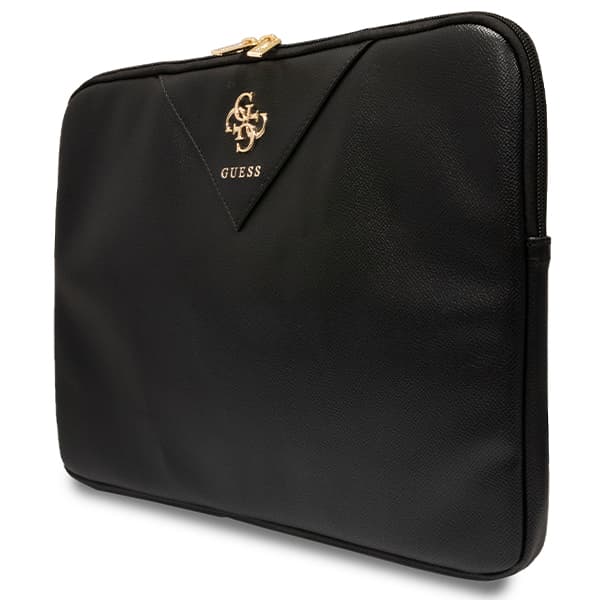 Guess Sleeve Triangle 4G taske/etui til bærbar computer op til 14", sort
