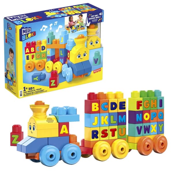 Mega Bloks ABC-tog med lyd