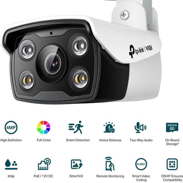 TP-LINK VIGI C340 4MM IP-kamera