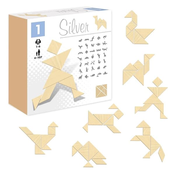 Tangram Sølv ALEX