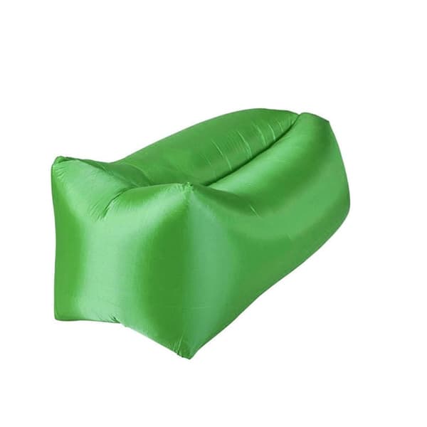 Grön luftmadrass