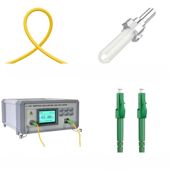 Simplex LC/APC-LC/APC 20m OS2 G.657.A2 Logilink valokuitukaapeli