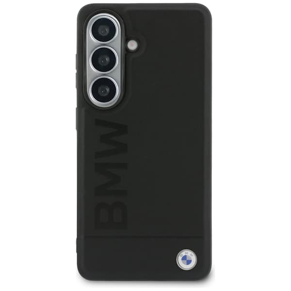 BMW Læder Hot Stamp MagSafe-etui til Galaxy S26 Plus, sort