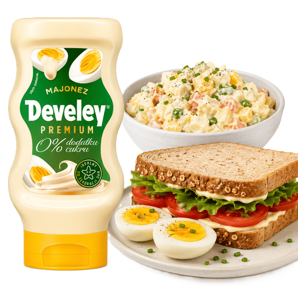 DEVELEY | Sockerfri majonnäs | 410 ml